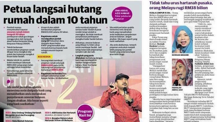 Cara langsai loan rumah dalam masa 10 tahun