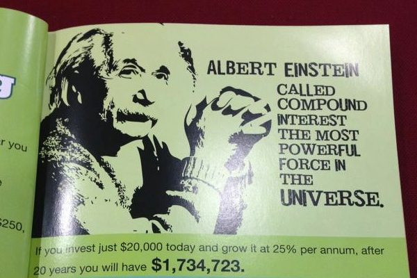 Compounding interest